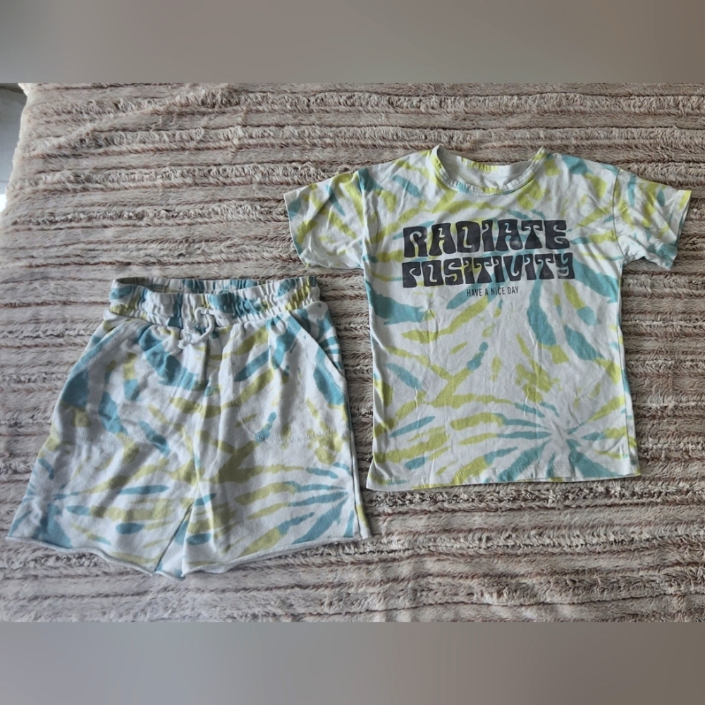Boys Tie Dye 2 Piece Set